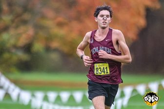 Holmen's Sinn sets school record as Vikings win third straight MVC cross country title