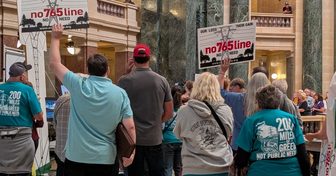 Power line opponents say 25 lawmakers made commitments at Capitol